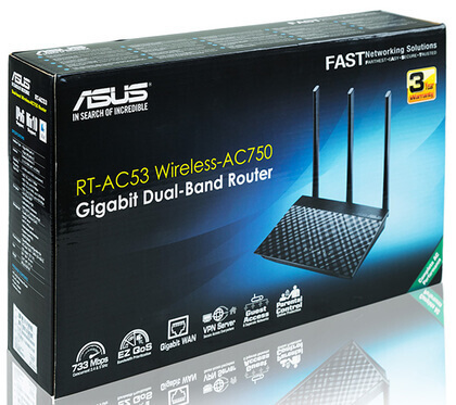 Asus RT-AC53 AC750 Dual Band WiFi Router | Gear Studio | PC Gaming ...